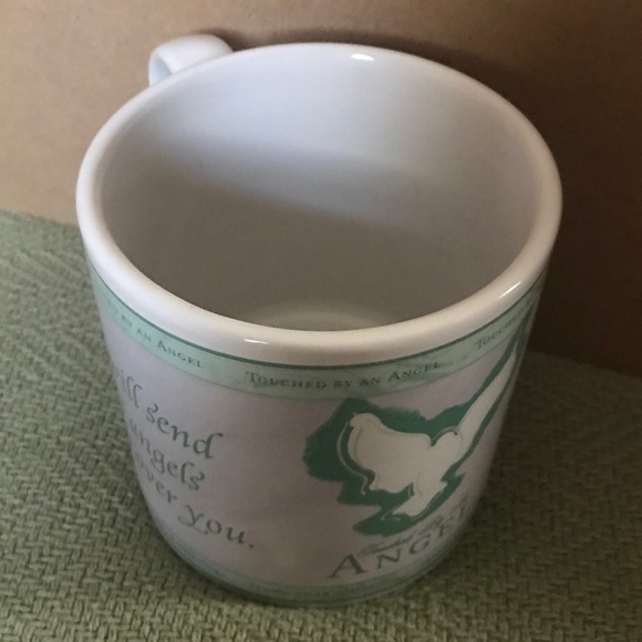 Vintage Touched by an Angel Oversized Coffee Mug - Picture 3 of 8